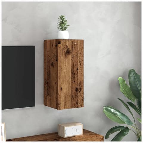 Mobile Tv Legno Antico 30,5x30x60 Cm In Legno Multistrato - Foto 2