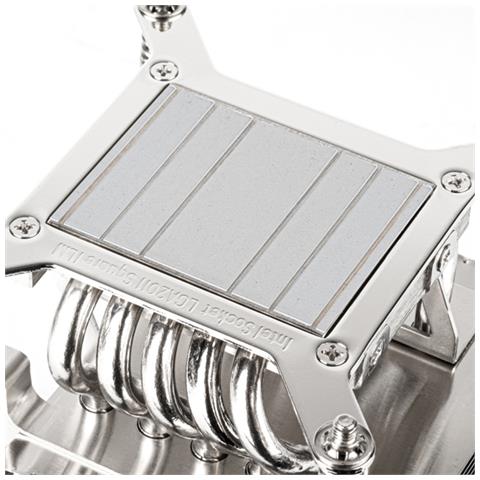 Silverstone XE04-2066 Processore Raffreddatore d'aria Nero, Argento 1 pz - Foto 2