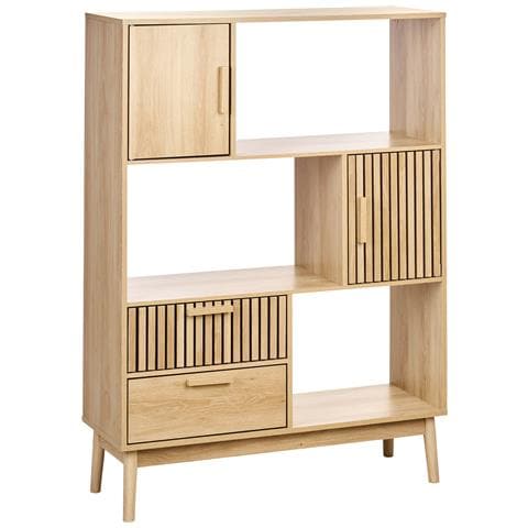 Scaffale Lynwood 140 Cm Marrone Chiaro - Foto 2