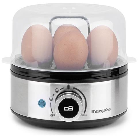 CU 5200 Pentolino per uova 7 uovo /uova 400 W Nero, Acciaio inox - Foto 1