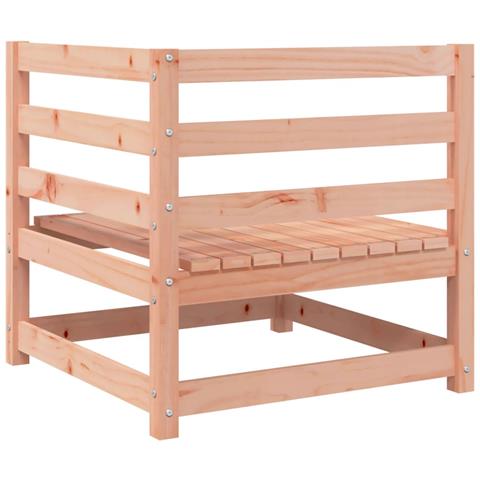 Set Divani da Giardino 5 pz in Legno Massello Abete Douglas - Foto 10