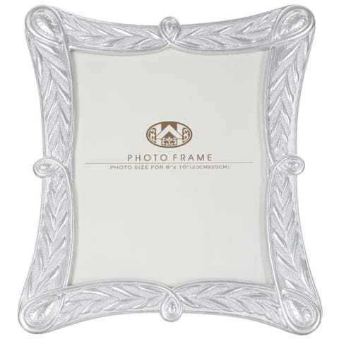 Portafoto Olistic 14 - Argento - Poliresina - 28,2x2x33 Cm - Foto 2