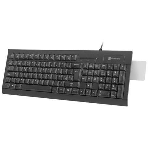 NKL-2052 tastiera Ufficio USB QWERTY Spagnolo Nero - Foto 1