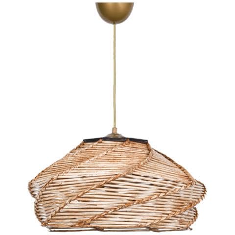 Sarah Sospensione Effetto Vimini - Foto 1