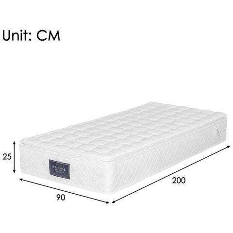 Letto Imbottito Idraulico 90x200cm, Letto Singolo, Letto Contenitore Con Connessioni Usb E Tipo C, Illuminazione Led Alla Testa E Ai Piedi Del Letto, Biancheria, Beige, Con Materasso - Foto 4