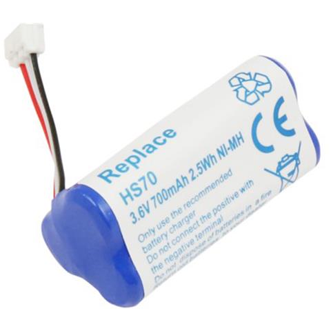 Batteria Per Tondeuse Per Capelli Wella Xpert Hs70 Nimh 3,6v 700mah 2,5wh - Foto 1