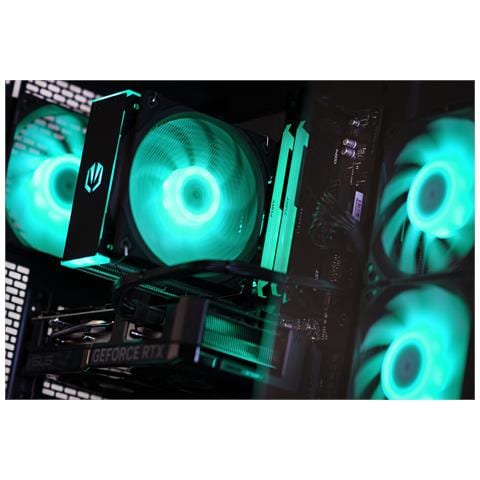 5901443417156 PC AMD Ryzen™ 7 7700 32 GB DDR5-SDRAM 1 TB SSD AMD Radeon RX 9070 Windows 11 Home Midi Tower Nero - Foto 2