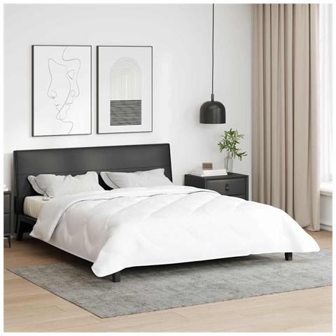 Trapunte & Duvet Bianco 200 x 220 cm Microfibra - Foto 2