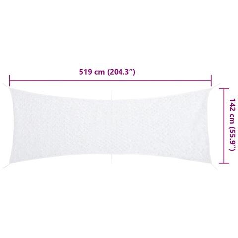 Rete Mimetica con Custodia di Conservazione 519x142 cm Bianca - Foto 7