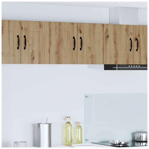 Pensile cucina 2 pcs Rovere artigianale 30 x 31 x 40 cm - Foto 2