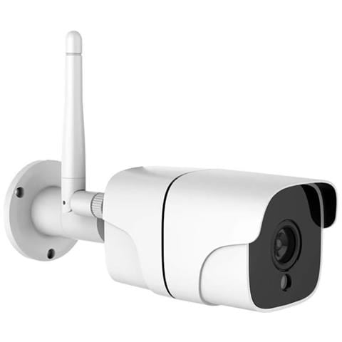 Telecamera Di Sicurezza Per Esterni Wi-fi 1080p Visione Notturna, Bianco - Foto 1