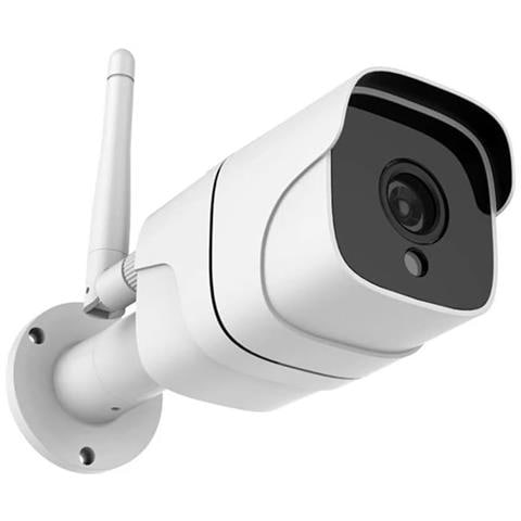 Telecamera Di Sicurezza Per Esterni Wi-fi 1080p Visione Notturna, Bianco - Foto 5