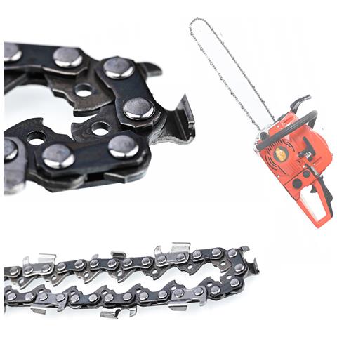 Catena Per Motosega 16"" - Acciaio Di Alta Qualità, 64 Maglie, 32 Lame | Compatibile Con Motoseghe 16"" | Riduzione Vibrazioni E Kickback - Foto 1