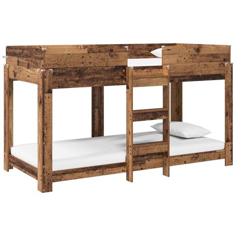 Letto a Castello per Bambini Legno vecchio 90 x 200 cm - Foto 1
