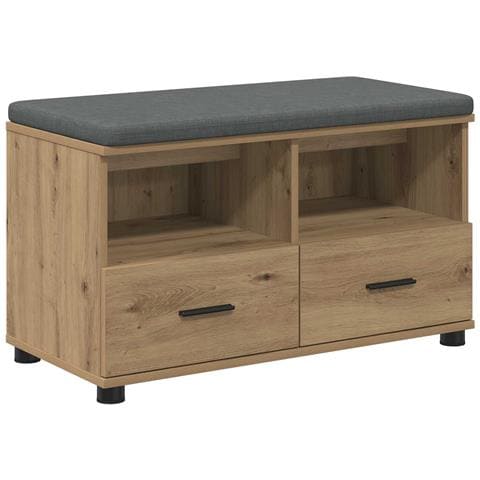 Panca per ingresso Rovere Artigianale 80 x 38 x 46 cm - Foto 1