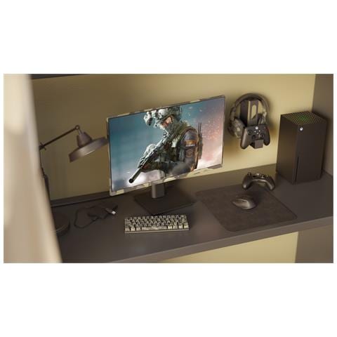 JN-IPS238FHD200F-HSP-CAMO Monitor PC 61 cm (24") 1920 x 1080 Pixel Full HD LCD Nero - Foto 2
