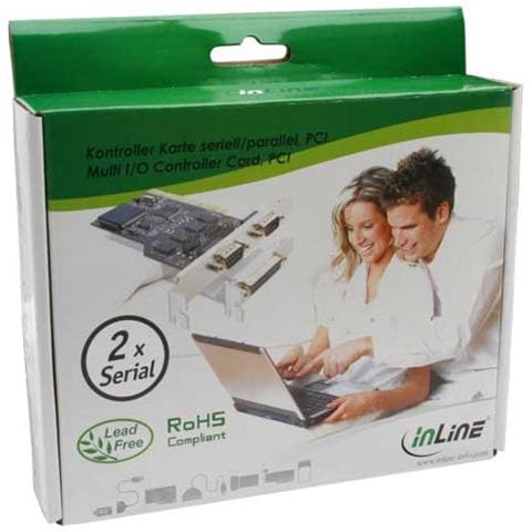 Scheda seriale aggiuntiva, i0-controller, 32-bit pci bus, 2x sud-d 9pin maschio, moschip mcs9835 - Foto 2