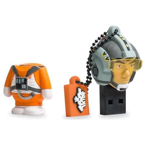 Star Wars X-Wing Pilot 16 GB, USB 2.0, Type-A, Cuffia, Grigio, Arancione, CE, RoHS, FCC - Foto 2