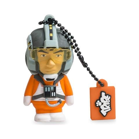 Star Wars X-Wing Pilot 16 GB, USB 2.0, Type-A, Cuffia, Grigio, Arancione, CE, RoHS, FCC - Foto 1