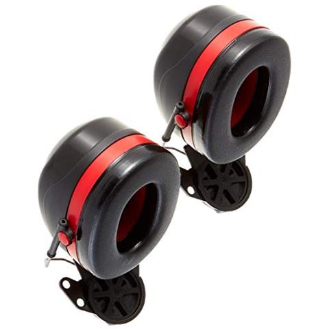 3M H540P3E413SV Cuffie protettive, 34 dB, Rosso / Nero - Foto 2