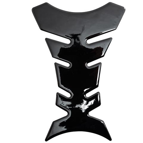 Adesivo Protezione Serbatoio Resina 3d Paraserbatoio Moto Naked Touring Nero - Foto 1