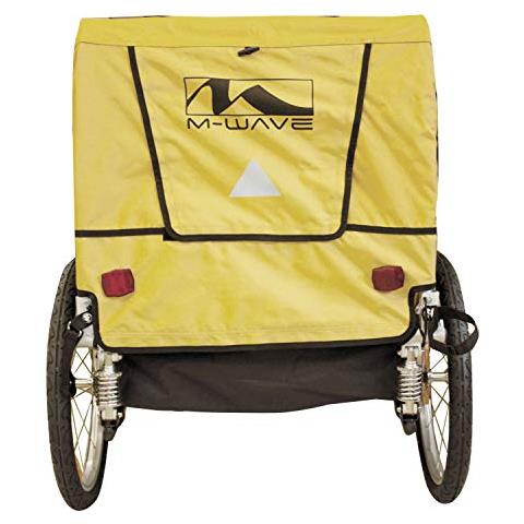 Rimorchio Bici Per Bambini E Bagagli, Giallo (gelb), Taglia Unica - Foto 2