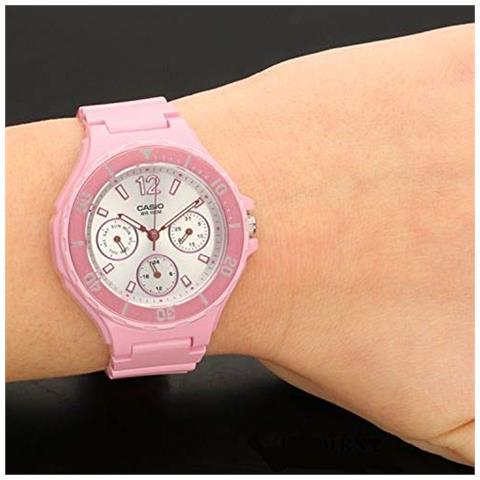 Multi-quadrante Orologio Quarzo Adulto Unisex Con Cinturino In Resina Lrw-250h-4a3vef - Foto 5