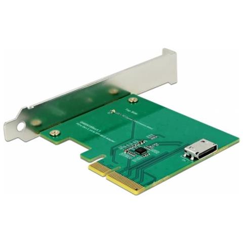 PCIe x4>1xint. OCuLink SFF-8612-LP - Foto 2