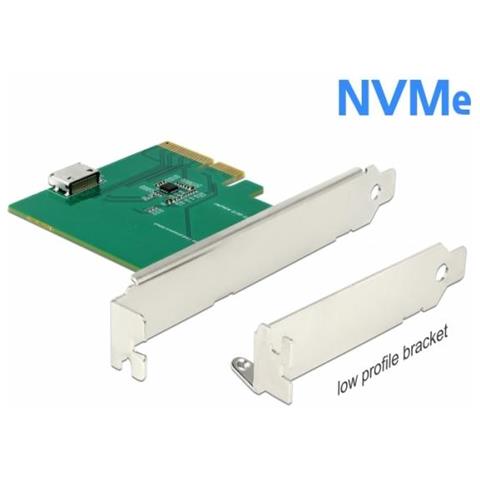 PCIe x4>1xint. OCuLink SFF-8612-LP - Foto 3