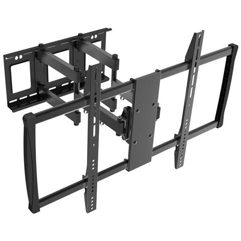 Supporto A Parete Per Monitor Tv 60-100"" Completamente Mobile, Estensibile, Orientabile, Orientabile, Inclinabile, Girevole, Strongline-980 - Foto 1