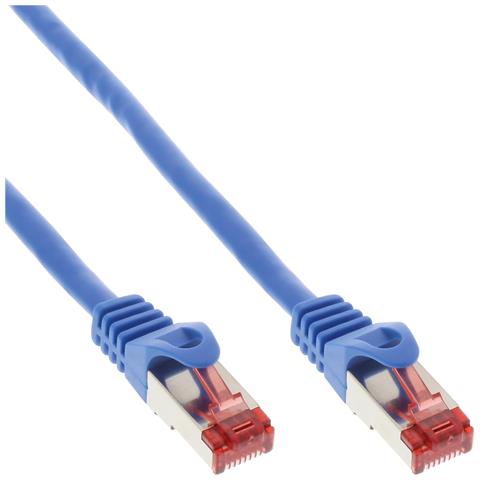 Cavo patch Lan Cat. 6 S /FTP (PiMf), 250MHz, blu, PVC, CU, 40pz., 2m - Foto 1