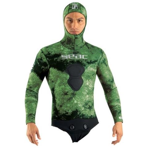 Seac Giacca Ghost Camo 7mm Xxxl Mimetico Verde - Foto 1