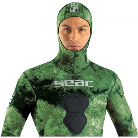 Seac Giacca Ghost Camo 7mm Xxxl Mimetico Verde - Foto 3