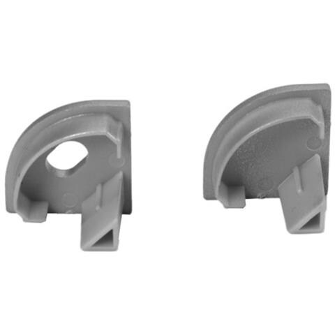 End Caps For Corner Profile Silver - Foto 1