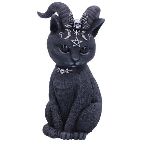 Nemesis Now - Figurina Del Gatto Cornuto Di Pawzuph - Foto 1