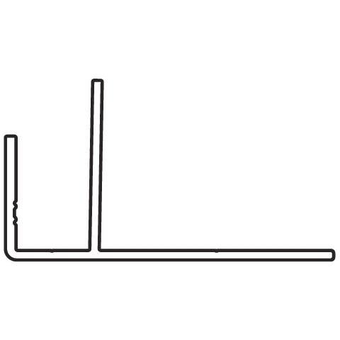 Profilo Verticale F A Muro Tk20 L 5200 Anodizzato 105804 - Foto 1