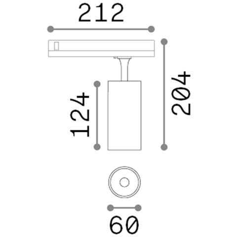 Proiettore Fox Dali Alluminio-materie Plastiche Bianco Led 15w 3000k Cri90 - Foto 3
