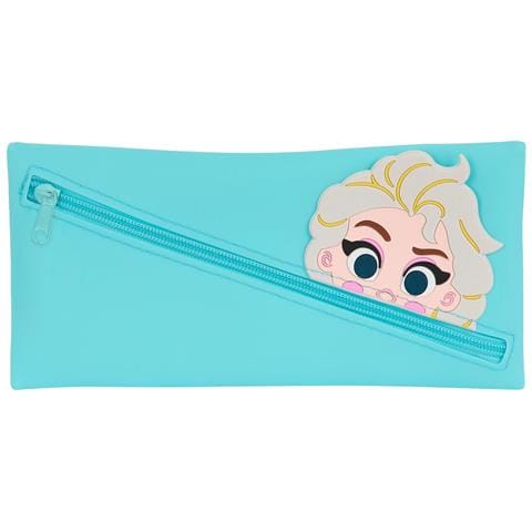 Astuccio Scuola Frozen Azzurro 22 X 11 X 1 Cm - Foto 1
