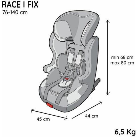 Seggiolino Auto Nania Race Zebra Isofix - Foto 2