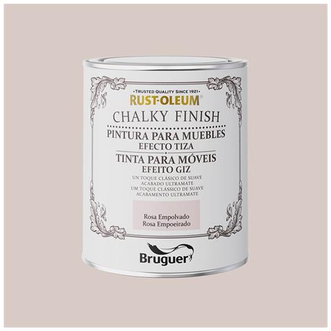 Pittura Rust-oleum Chalky Finish 5733891 Mobili Dusty Pink 750 Ml - Foto 2