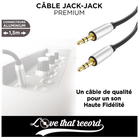 Cavo Ausiliario Audio Due Jack 3.5 Mm Premium, Nero - Foto 2