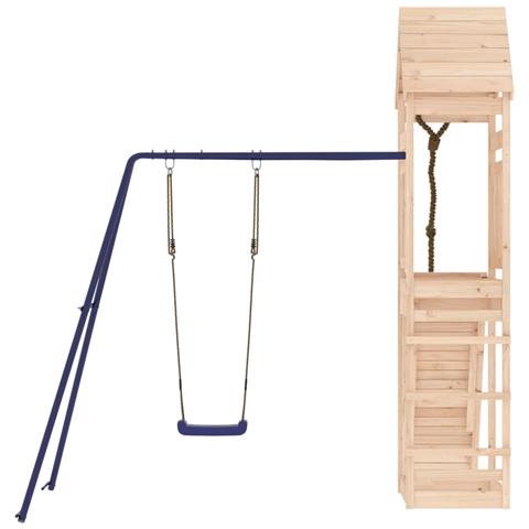 Set Da Gioco Da Esterno In Legno Massello Di Pino - Foto 2