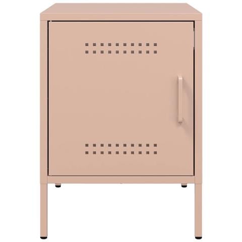 Comodini 2 Pz Rosa 36x39x50,5 Cm In Acciaio - Foto 10
