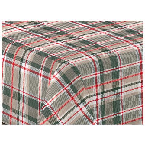 Trapunta Piumone Letto Invernale Imbottita 300gr Scaldanotti Tartan 1 Piazza Grigio - Foto 2