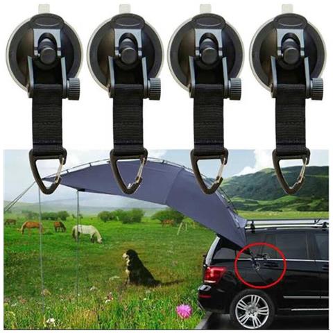 Ventosa Per Tenda Da Auto, Confezione Da 4 Pezzi - Foto 1