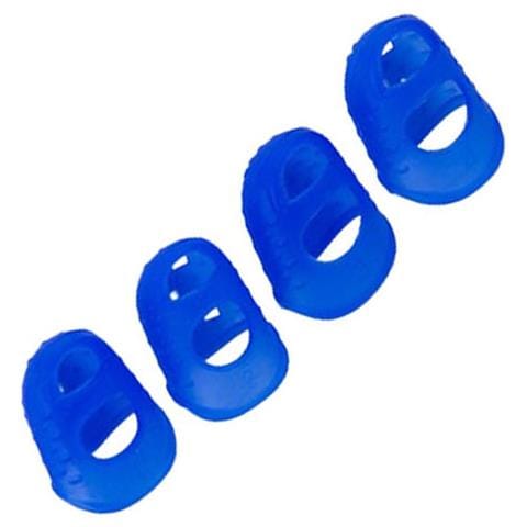 Protezioni Per Le Dita In Silicone Per Chitarra E Guzheng Navyblue - Foto 2