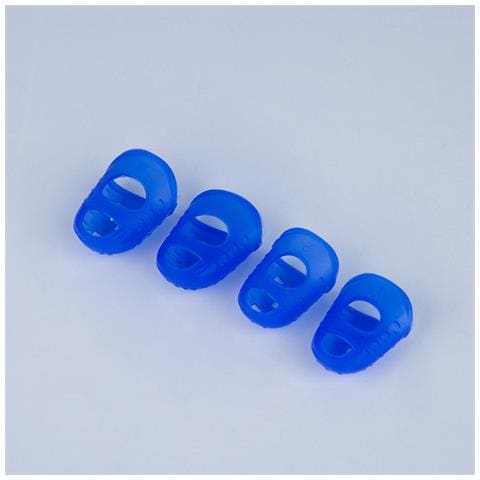 Protezioni Per Le Dita In Silicone Per Chitarra E Guzheng Navyblue - Foto 4
