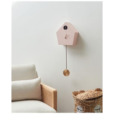 Orologio Da Parete Arbaz Fibra A Media Densità (mdf) Rosa - Foto 1