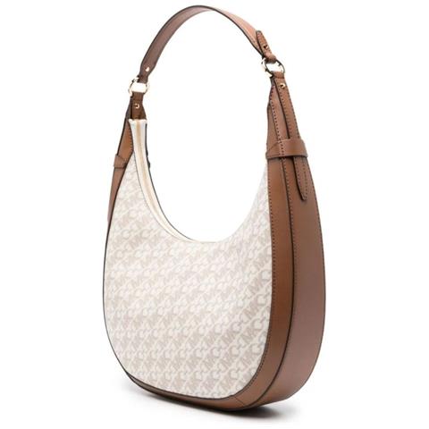 Large Tz Hobo Shoulder Bag Borse Tracolla Sintetico Borse Donna Beige Eu One Size, 30s4g0ph9i-099 - Foto 2