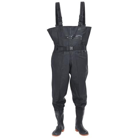 Wader con Stivali e Cintura Nero Taglia 46 - Foto 2